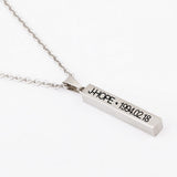 Youpop KPOP BTS Bangtan Boys Album Necklace JUNGKOOK K-POP Jewelry Pendant Chain Accessories For Men Women Female Male Boy Girl