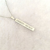 Youpop KPOP BTS Bangtan Boys Album Necklace JUNGKOOK K-POP Jewelry Pendant Chain Accessories For Men Women Female Male Boy Girl