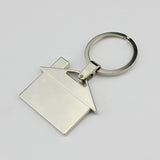 Pure gold key chain golden keychains keyrings women handbag charms pendant metal key finder luxury man car key rings accessory