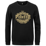 Pioneer Camp new autumn Winter fashion men hoodies casual cotton thicken fleece male pullover tracksuit mens crewneck sweatshirt