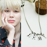 Youpop KPOP BTS Album Bangtan Boys Army Chokers Adjustable Necklace Korean Jimin Jewelry Accessories For Men Women Boy Girl