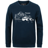 Pioneer Camp new autumn Winter fashion men hoodies casual cotton thicken fleece male pullover tracksuit mens crewneck sweatshirt