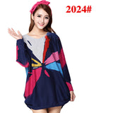 L-5XL new 2018 winter autumn women casual long sleeve mini dress plus size loose fashion dresses o-neck tunic cotton red