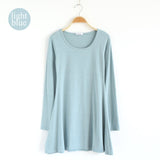 2018 New Fashion Clothes Spring Women Dress Cotton  Autumn Winter Dress Female Long Sleeve Dress O-Neck Woolen Dresses DR276