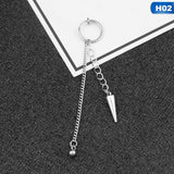 1pcs Korea KPOP BTS Bangtan Boys Album V DNA Stud Earrings Fashion Jewelry Accessories For Mens Womens Earring Freeshipping