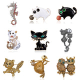 2018 Vintage Gold Silver Metal Elk Brooches Pin Lucky Animal Garment Fashion Men Women Jewelry Scarf Accessory Gift New arrival
