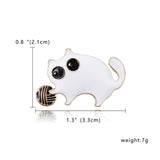 2018 Vintage Gold Silver Metal Elk Brooches Pin Lucky Animal Garment Fashion Men Women Jewelry Scarf Accessory Gift New arrival