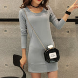 2018 new autumn winter casual dress tunic mini dress fashion dresses long sleeve clothing also for kids pullover green