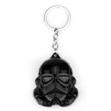 Star Wars Spaceship Keychain For Men Women Lead Gray Battleship Keyring Pendant Men Car Women Bag Accessories