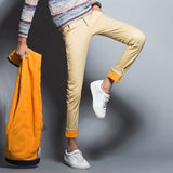 2018 New Fashion Brand Men Winter Thick Warm Fleece Denim Jeans Mens Keep Warm Overalls Trousers Washed Pants Plus Size 38